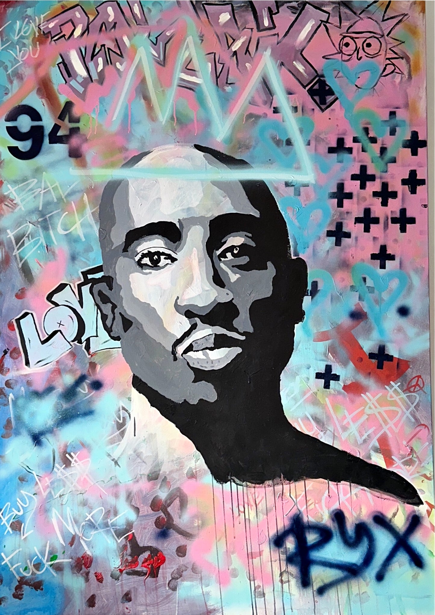 2pac Painting